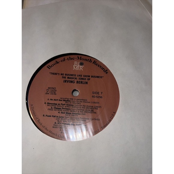 The Magical Songs Of Irving Berlin 1978 Vintage Vinyl Record Box Set 4xLP - Picture 9 of 11